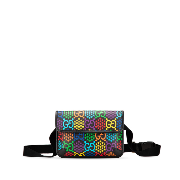 Pre-Loved Gucci GG Supreme Psychedelic Belt Bag - Picture 1 of 11